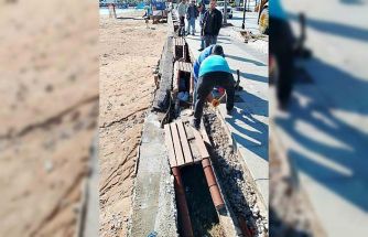 Aydın Büyükşehir Belediyesi’nden hızlı müdahale: Altıkum’da onarım çalışmaları devam ediyor