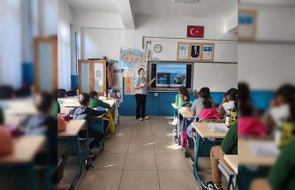 Aydın’da öğrenciler yaban hayatı ve doğayı yakından tanıyor