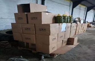 Aydın’da piyasa sürülmeye hazırlanan 931 litre sahte yağ yakalandı