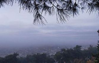 Aydın’da puslu sabah manzaraları mest etti