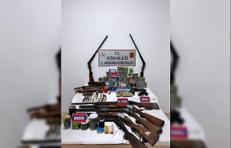 Aydın’da silah ve uyuşturucu operasyonu: 2 gözaltı