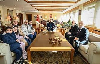 Bakan Ersoy: "Rajab’ın ailesiyle Bakanlığımızda bir araya gelerek, ardından birlikte Cumhurbaşkanımız Erdoğan’ı ziyaret ettik"