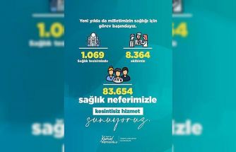 Bakan Memişoğlu: "Yılbaşında da milletimizin sağlığı için görev başındayız"