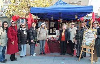 Balıkesirli kadınların yaptğı minyatürler büyük ilgi gördü