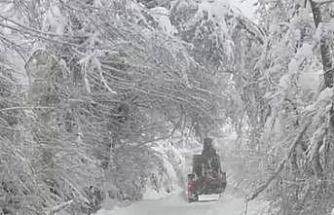 Bartın’da 30 köy yolu ulaşıma kapandı