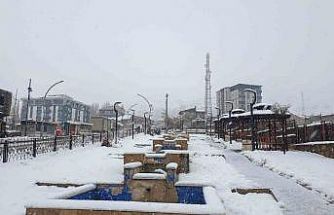 Başkale’de kar kalınlığı 20 santimetreyi geçti