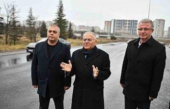 Başkan Büyükkılıç, Kartal Kavşağı’na alternatif yeni güzergâhı inceledi: 11 milyon TL’lik yatırım