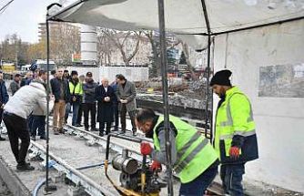 Başkan Büyükkılıç: "Osman Kavuncu - DSİ Kavşağı’nda tramvay hattı hizmete giriyor"