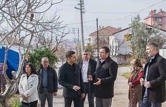 Başkan Günel’den Sındırgı’ya dayanışma ziyareti