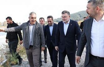 Başkan Saygılı Efes Antik Kent Kanal Projesi’ni yerinde inceledi