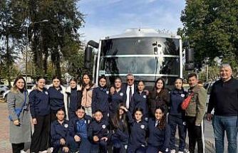 Başkan Topaloğlu’ndan voleybolculara moral desteği