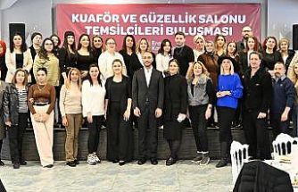 Başkan Vekili Karadeniz, Kuaför ve Güzellik Salonu işletmecilerini ağırladı