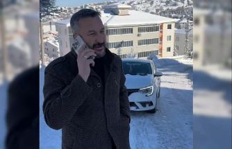 Başkan yolda kaldı, kendini eleştirdi