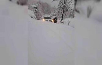 Batı Karadeniz’de kışa meydan okuyan enerji mesaisi