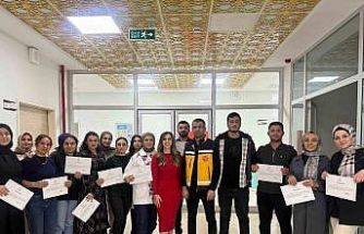 Batman’da ebelere yeni doğan bakımı eğitimi verildi