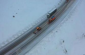Bayburt ve Erzincan’ın yüksek kesimlerinde kar yağışı etkili oldu
