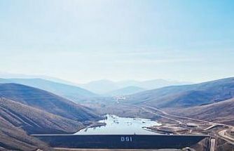 Bayburt’taki Yelpınar Göleti’nde su tutulmaya başlandı