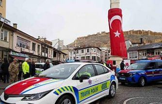 Bayburt’un güvenlik filosuna 34 yeni araç eklendi