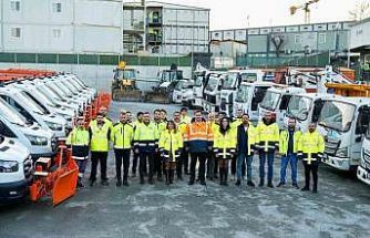 Beşiktaş Belediyesi olumsuz hava şartlarına karşı hazırlıklarını tamamladı