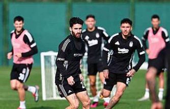 Beşiktaş, Gaziantep FK maçı hazırlıklarını sürdürdü