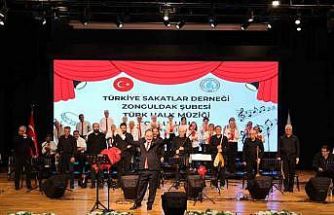 BEUN’da Türkiye Sakatlar Derneği Türk Halk Müziği Topluluğu’ndan Unutulmaz Konser