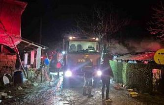 Bigadiç’te ev yangını: 1 ölü