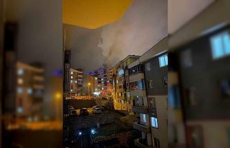 Bilecik’te binanın 6. katında yangın çıktı