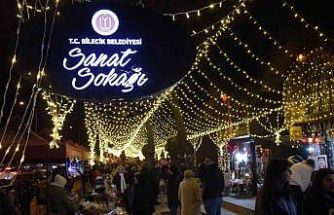 Bilecik’te Sanat Sokağına yoğun ilgi