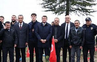 Bilecik’te şehitler adına fidan dikimi gerçekleştirildi