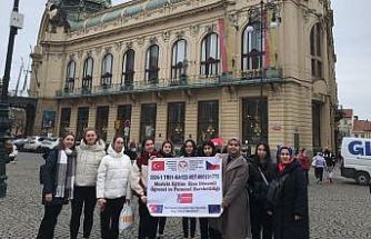 Bilecik’te tekstil öğrencileri Prag’da inovasyon eğitimi aldı