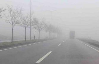Bingöl’de yoğun sis etkili oldu