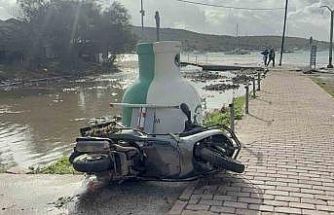 Bodrum’da selin ardından fırtına: "Tekneler karaya oturdu, denizin rengi değişti"