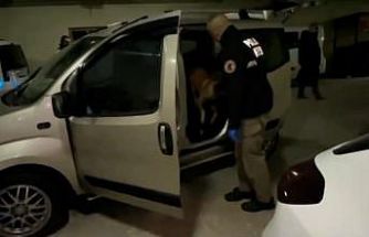 Bolu’da arabaya zulalanmış uyuşturucuyu ’Pako’ buldu