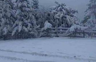Bolu’da kış turizmine yapay kar desteği