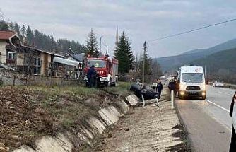 Bolu’da trafik kazası: 2 yaralı