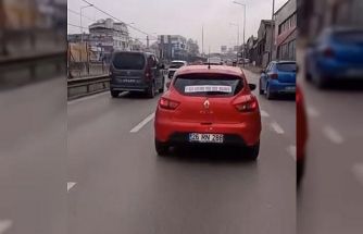 Boşanmayı düğün gibi kutladı: Bursa’da ilginç otomobil süslemesi güldürdü