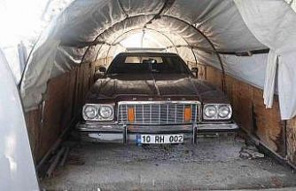 Bu serada sebze değil klasik araba yetişiyor