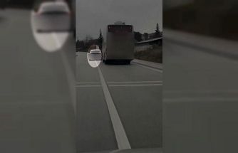 Burdur’da yolcu otobüsünün trafik güvenliğini tehlikeye sokan sürücüye ceza