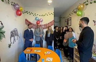 Burhaniye Uygulamalı Bilimler Fakültesi’nden özel çocuklara oyun alanı desteği