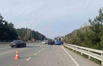 Bursa-Mudanya yolunda bisikletli kazası: 1 kişi yaralandı