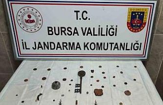 Bursa’da "Anadolu Mirası Operasyonu": 42 tarihi eser ele geçirildi