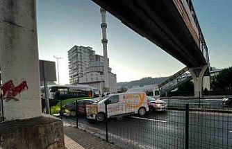 Buzlanma zincirleme kazaya neden oldu