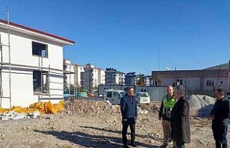 Cafer Güven Huzurevi ile Engelsiz Yaşam Merkezi’nin inşaatı sürüyor