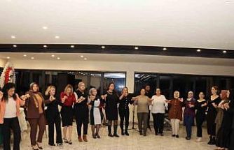 Çalışan kadınlar gönüllerince eğlendi