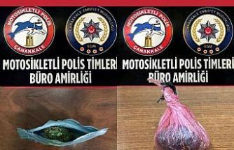 Çanakkale’de huzur ve güvenlik uygulamalarında 2 şüpheli tutuklandı