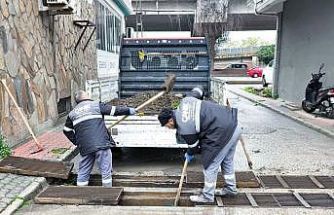 Canik’te mazgal temizliği