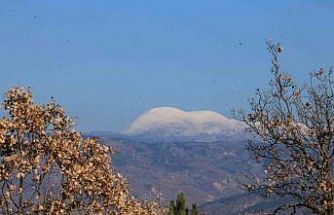Çankırı’da sonbahar ve kış aynı karede