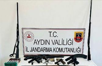 Cephanelik gibi evden otomatik silahlar çıktı