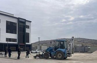 Çermik Devlet Hastanesi otoparkı genişletiliyor