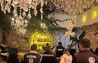 Çeşme’de yılbaşı öncesi ‘huzur’ denetimi